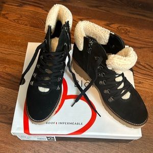 Blondo Waterproff Devin Black Suede Boots - NWT